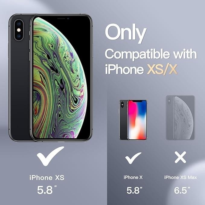 iPhone X / XS Black Bumper Silicone Shockproof Protective Case