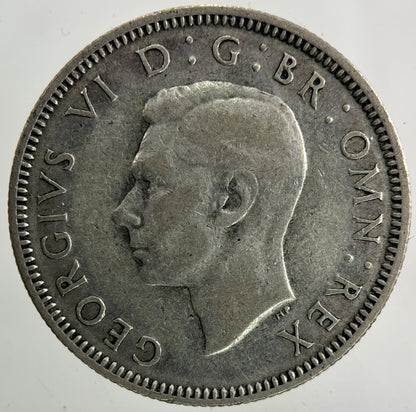 1940 George VI Shilling Silver Coin | Fine Collectable Grade