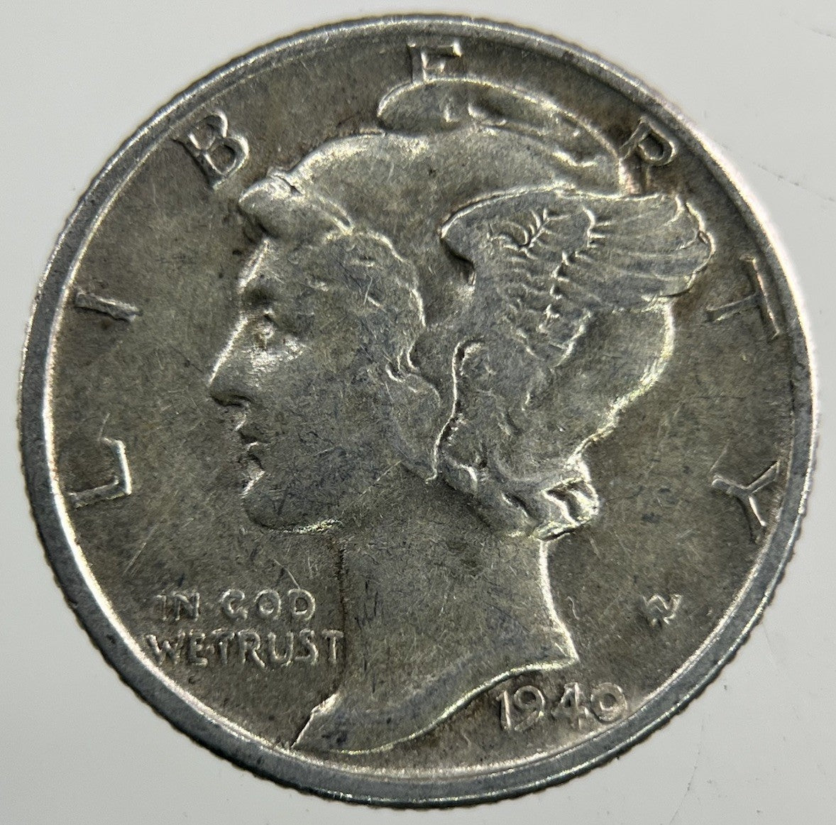 1940 US USA Mercury Dime Silver Coin | Fine Collectable Grade