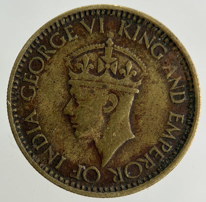 1943 Ceylon 25 Cents Coin | Fine Collectable Grade
