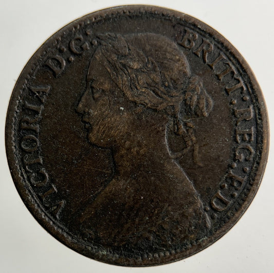 1864 Victoria Farthing Coin | Collectable Grade