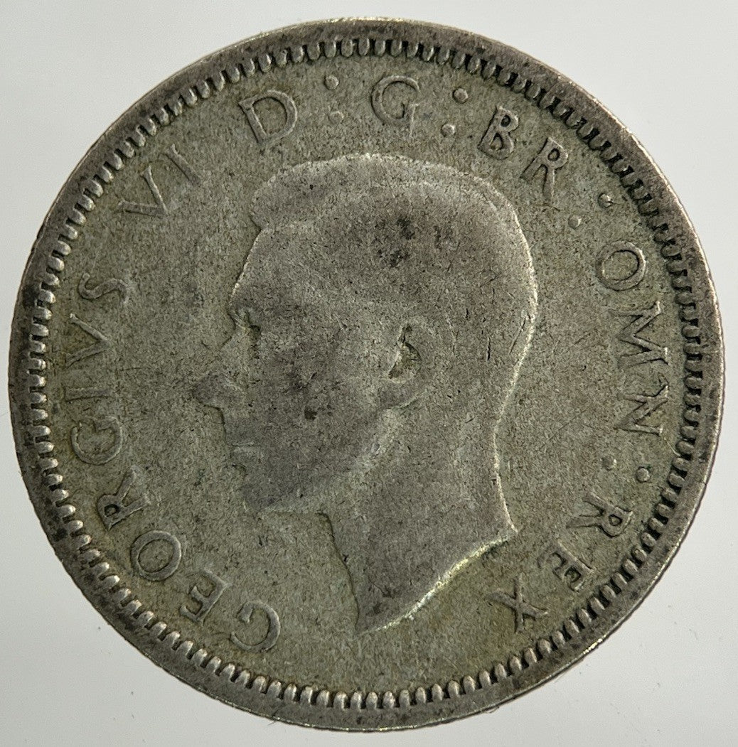 1944 George VI Sixpence Silver Coin | Collectable Grade