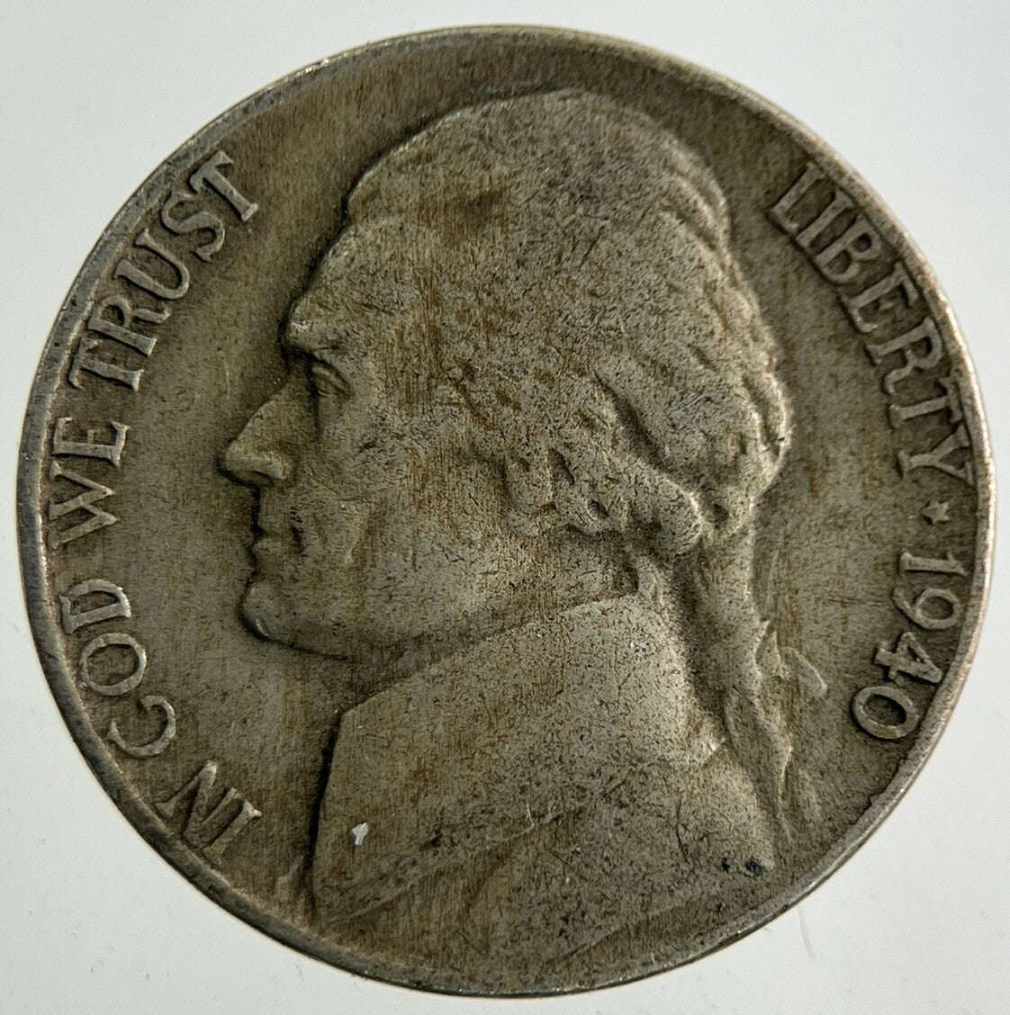 1940 US USA Jefferson Nickel Coin | Collectable Grade