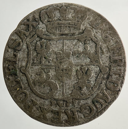 1763 Germany German States Saxony 1/24 Thaler Silver Coin | Collectable Grade
