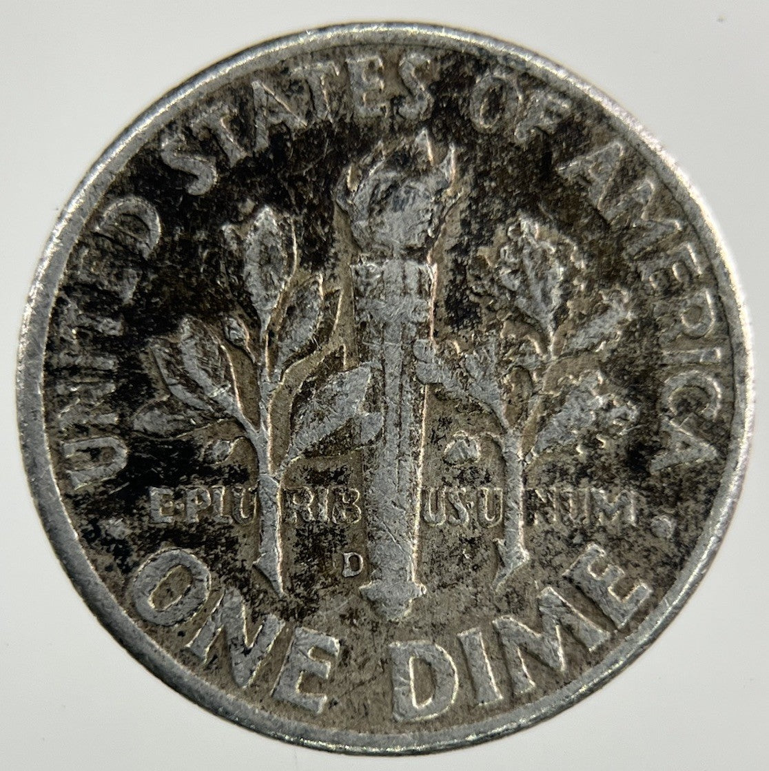 1964 - D US USA Roosevelt Dime Silver Coin | Collectable Grade