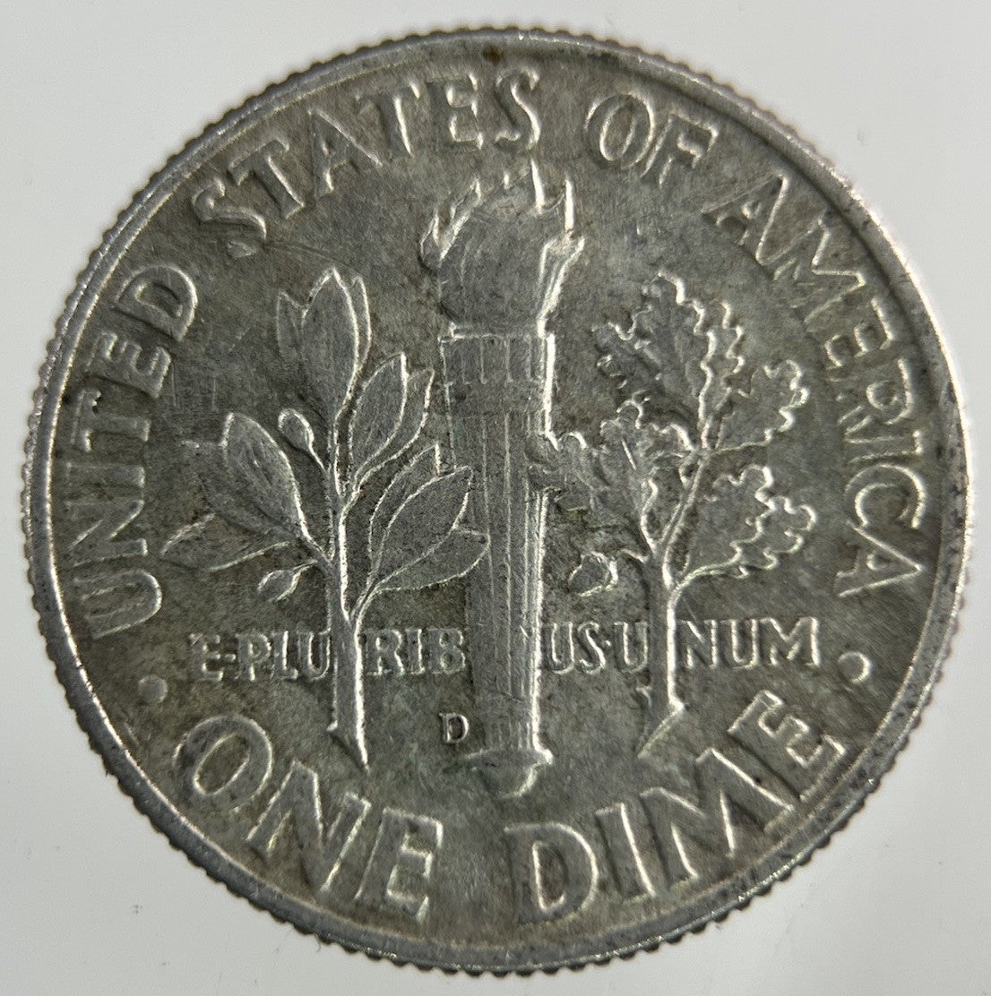 1964 - D US USA Roosevelt Dime Silver Coin | Very High Grade