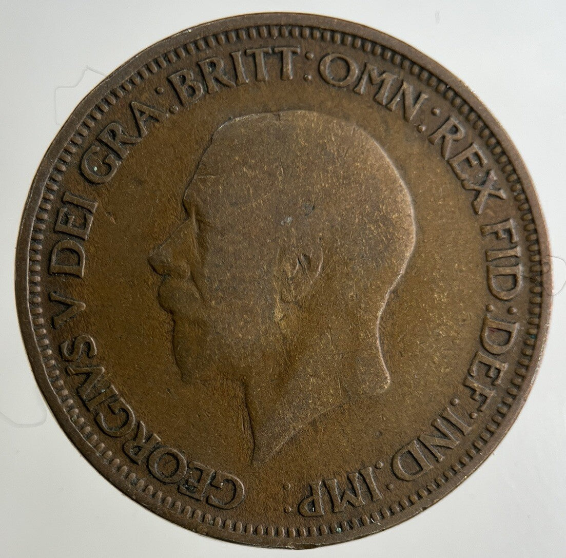 1930 George V Half - Penny Coin | Collectable Grade