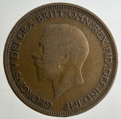 1930 George V Half - Penny Coin | Collectable Grade