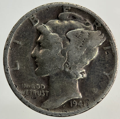 1941 US USA Mercury Dime Silver Coin | Collectable Grade