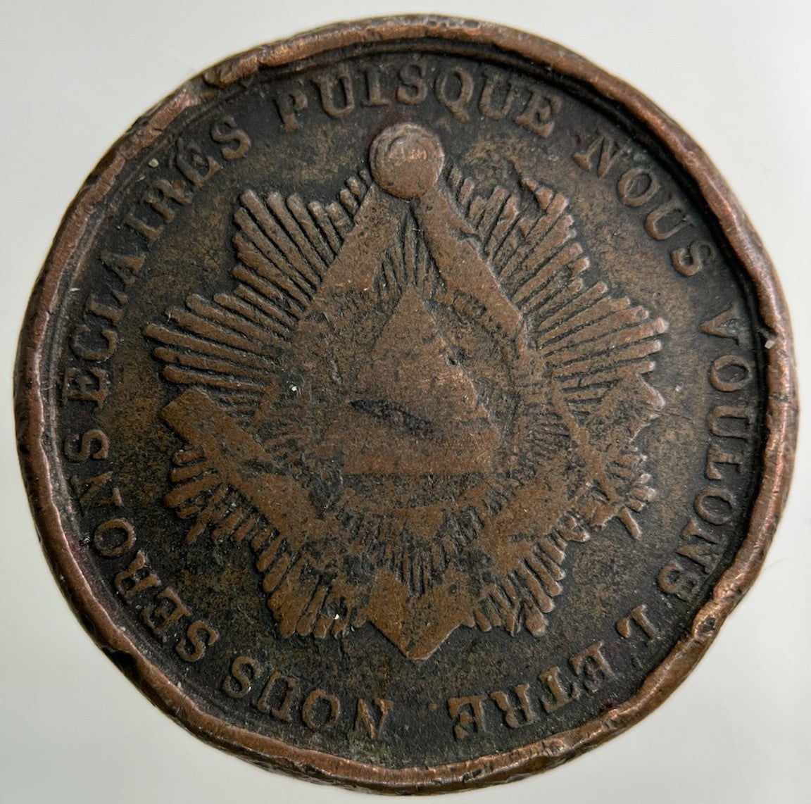 1822 France Orient De Paris Jetton Token Coin | Collectable Grade
