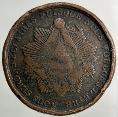 1822 France Orient De Paris Jetton Token Coin | Collectable Grade