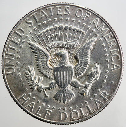 1969 US Kennedy Half Dollar Silver Coin | Fine Collectable Grade | a5325