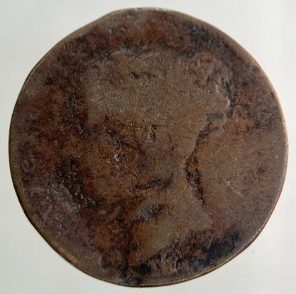 British Victoria Farthing Coin | Worn Grade