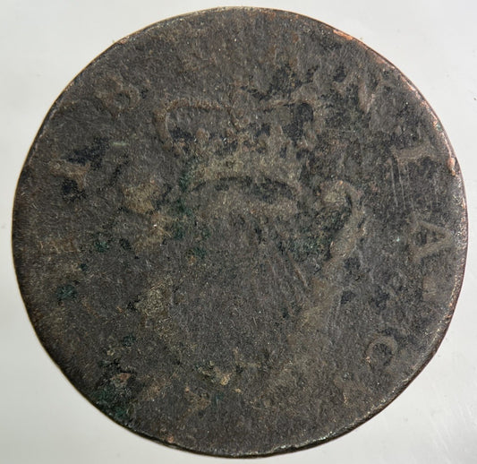 1782 Irish Half - Penny Coin | Collectable Grade