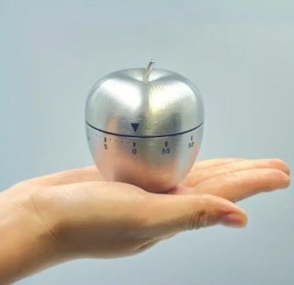 Apple - Shaped Kitchen Cooking Timer 60 Minutes No Battery Required Gift UK