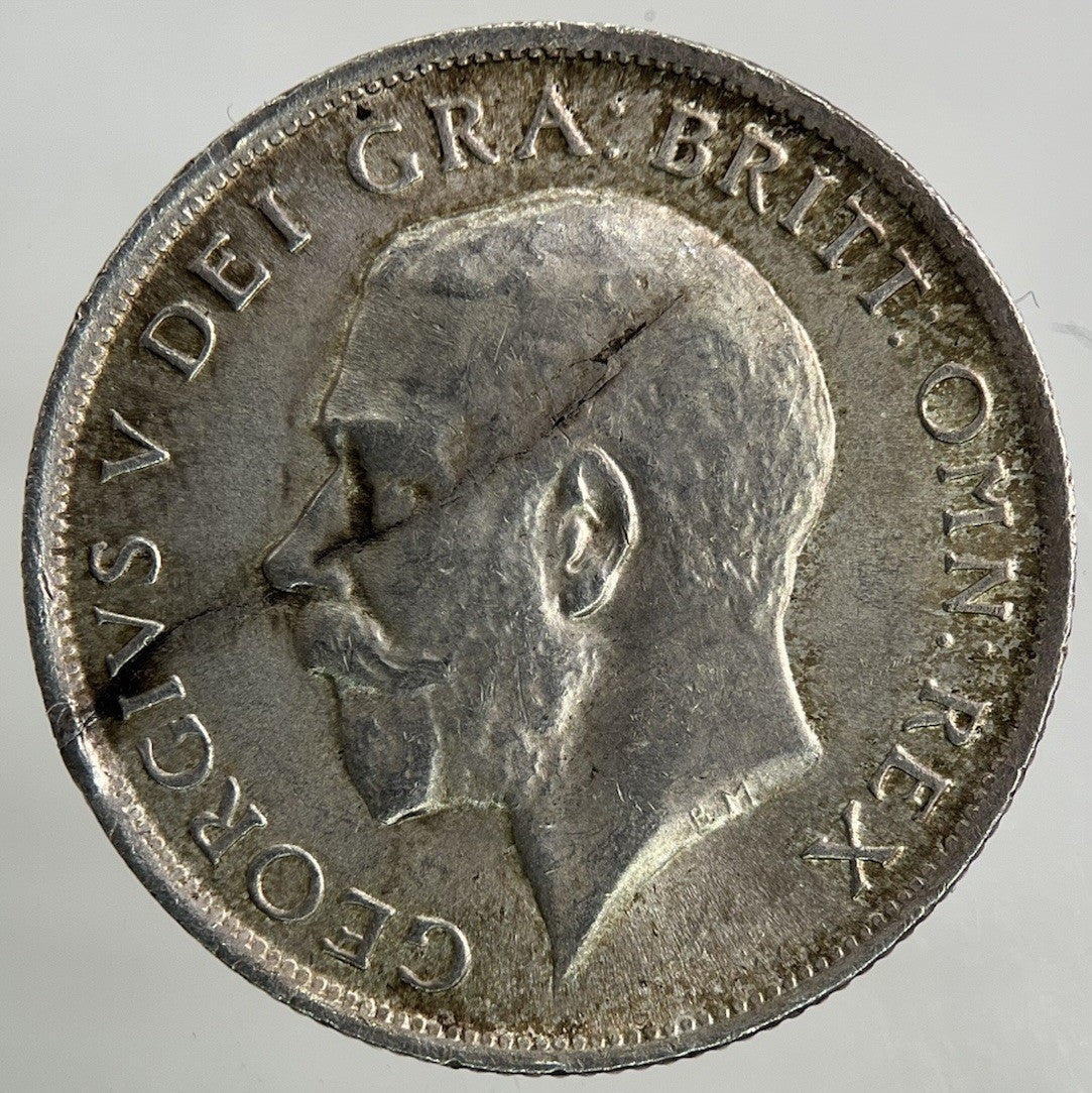 1919 George V Shilling Silver Coin | Very High Grade