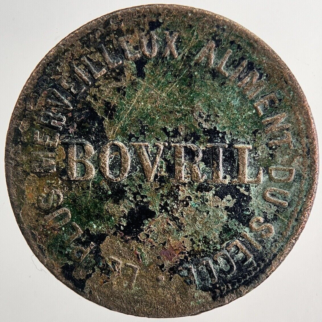 Old British Bovril London Paris Token Coin | Fine Collectable Grade | a6733