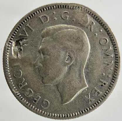 1943 George VI Shilling Silver Coin | Collectable Grade