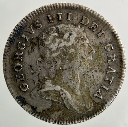 1805 George III 3rd Irish 10 Pence Bank Token Silver Coin | Collectable Grade