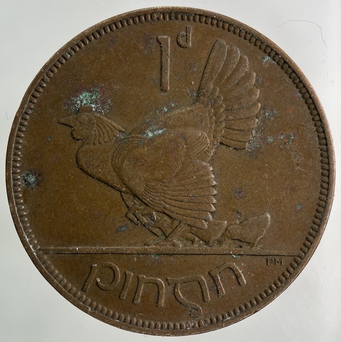 1935 Irish One Penny Coin | Fine Collectable Grade