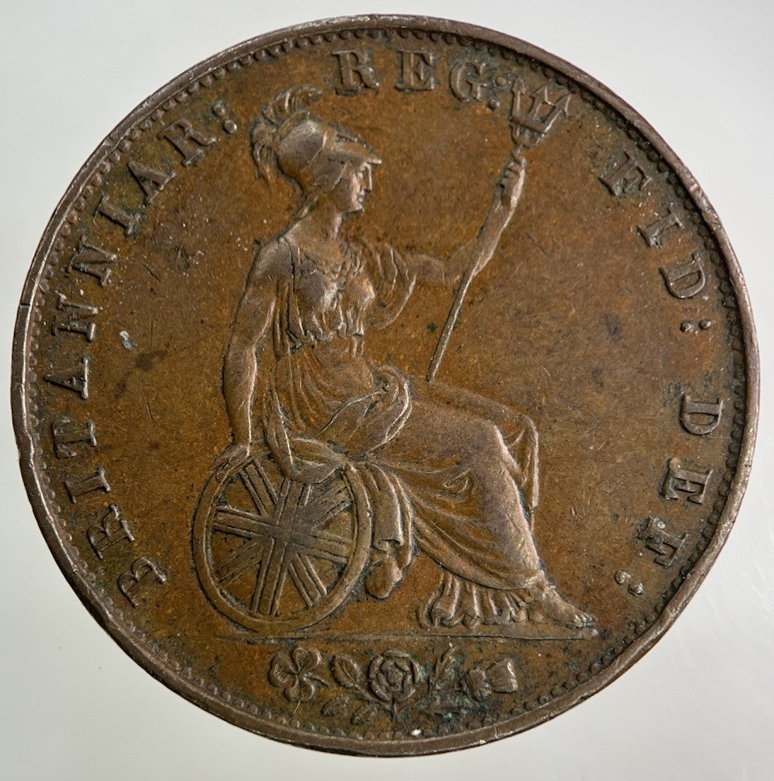 1841 Victoria Half - Penny Coin | Very High Grade