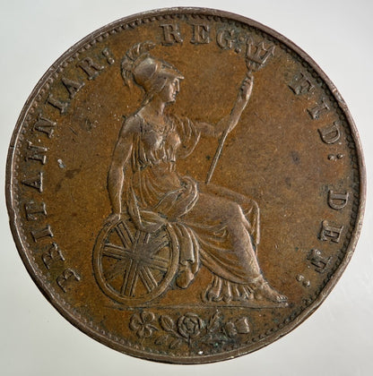 1841 Victoria Half - Penny Coin | Very High Grade