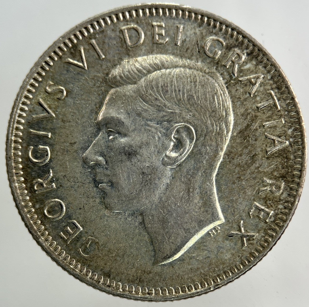 1950 Canada 25 Cents Silver Coin | Very High Grade