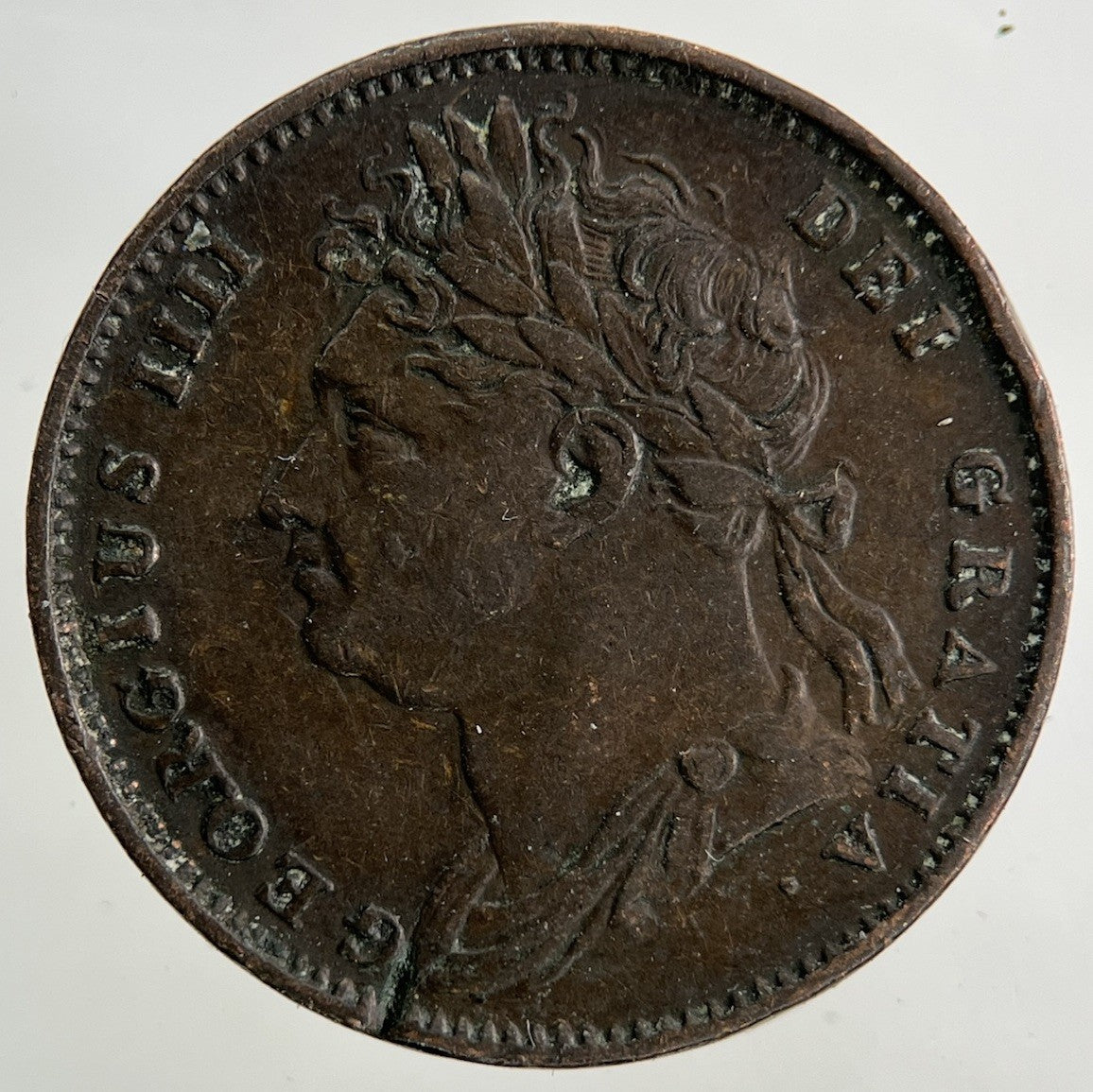 1822 George IV Farthing Coin | Fine Collectable Grade