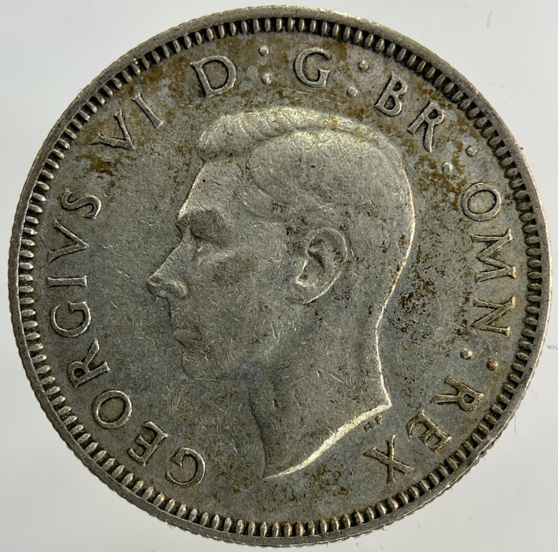 1945 George VI Shilling Silver Coin | Fine Collectable Grade