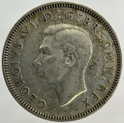 1945 George VI Shilling Silver Coin | Fine Collectable Grade