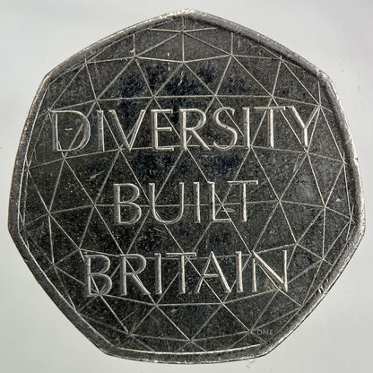 2020 Diversity Built Britain 50p Fifty - Pence Coin | Collectable Grade