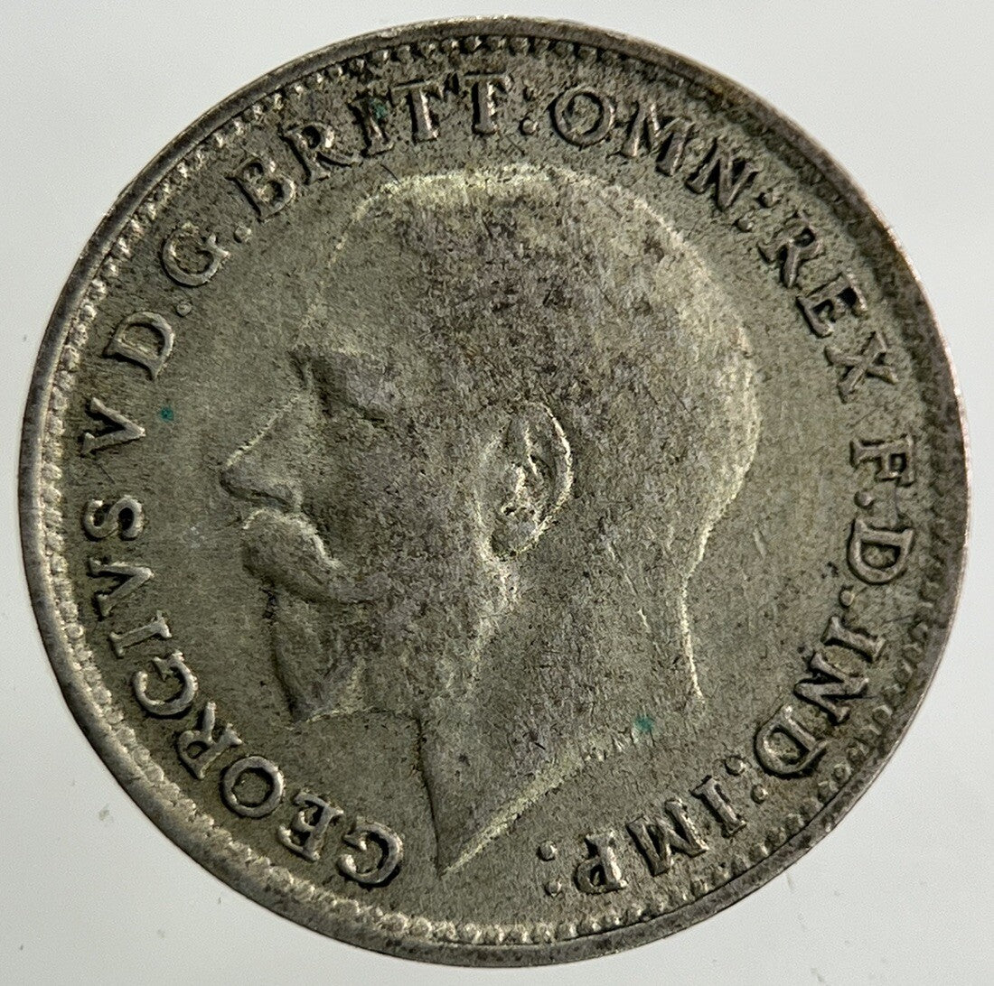 1921 George V Threepence Silver Coin | Fine Collectable Grade
