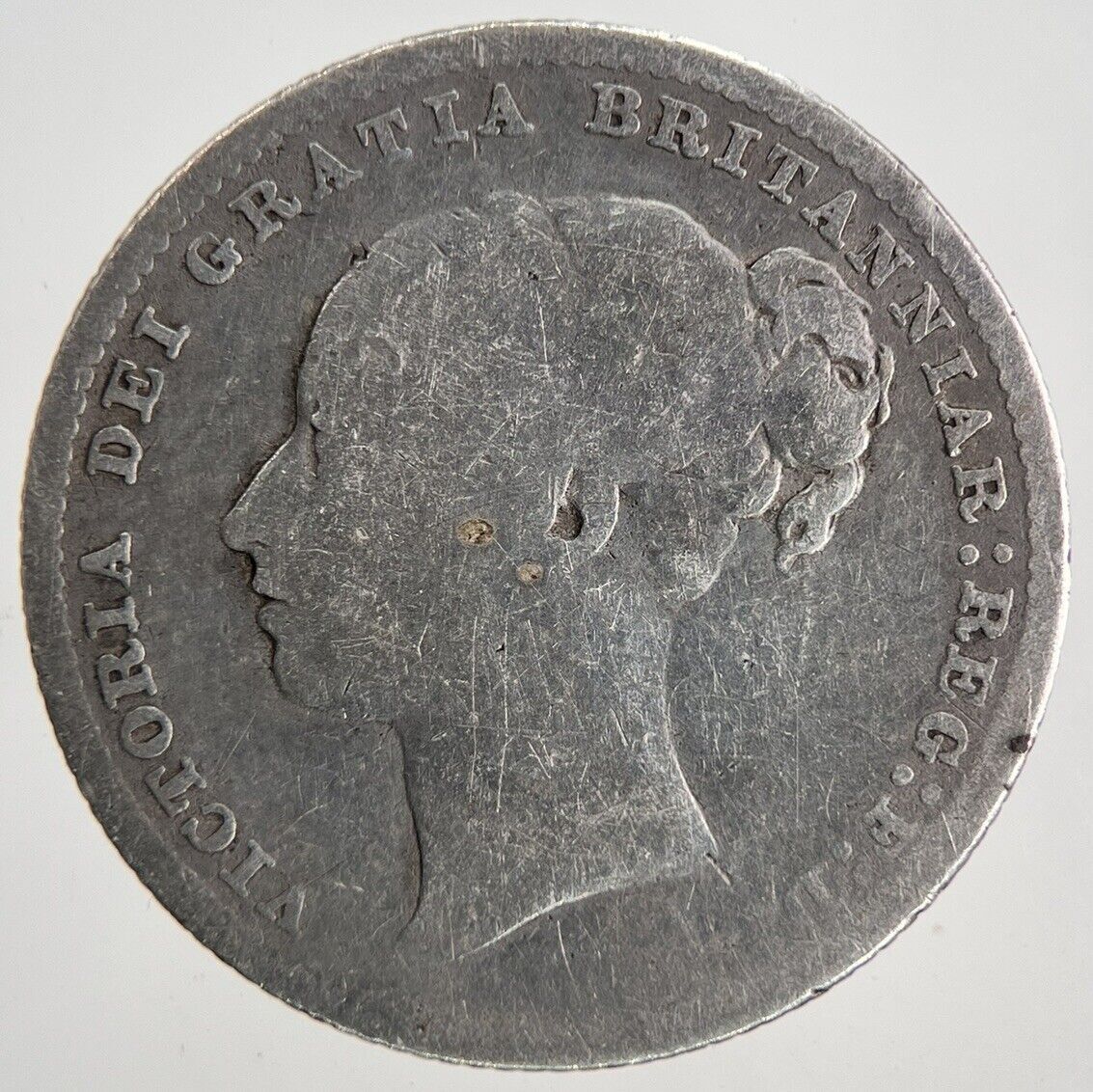 1879 Victoria Shilling Silver Coin | Collectable Grade | a6836