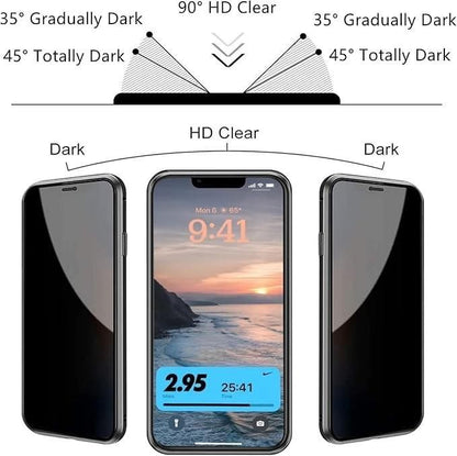 iPhone 11 PRO Purple & Black 360 Magnetic Tempered Glass Protective Case