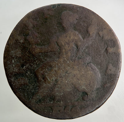 1754 George II 2nd Half - Penny Coin | Collectable Grade
