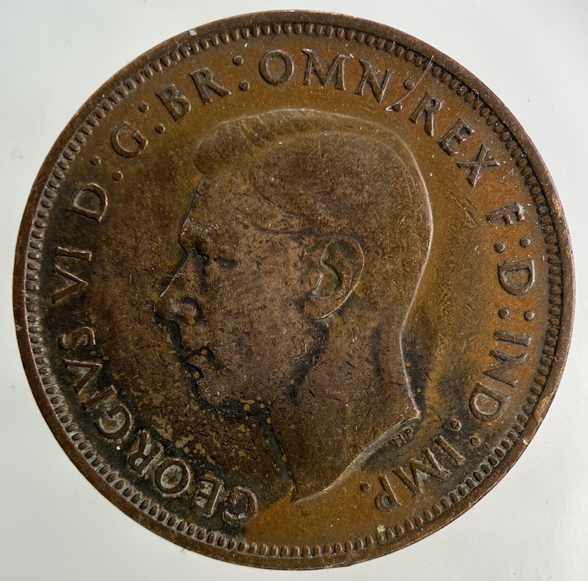 1938 George VI One Penny Coin | Collectable Grade