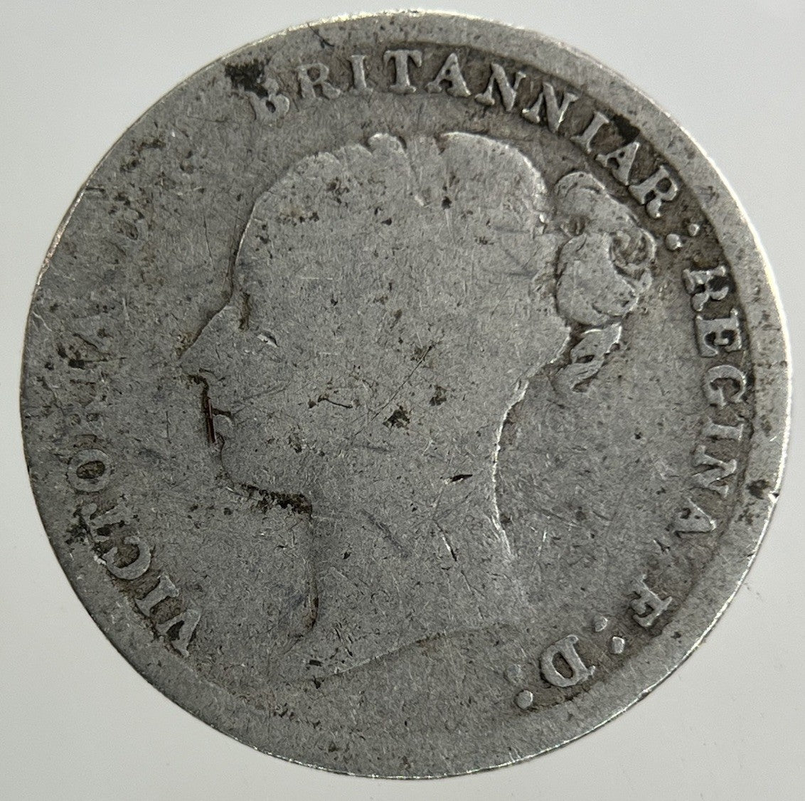 1884 Victoria Threepence Silver Coin | Collectable Grade
