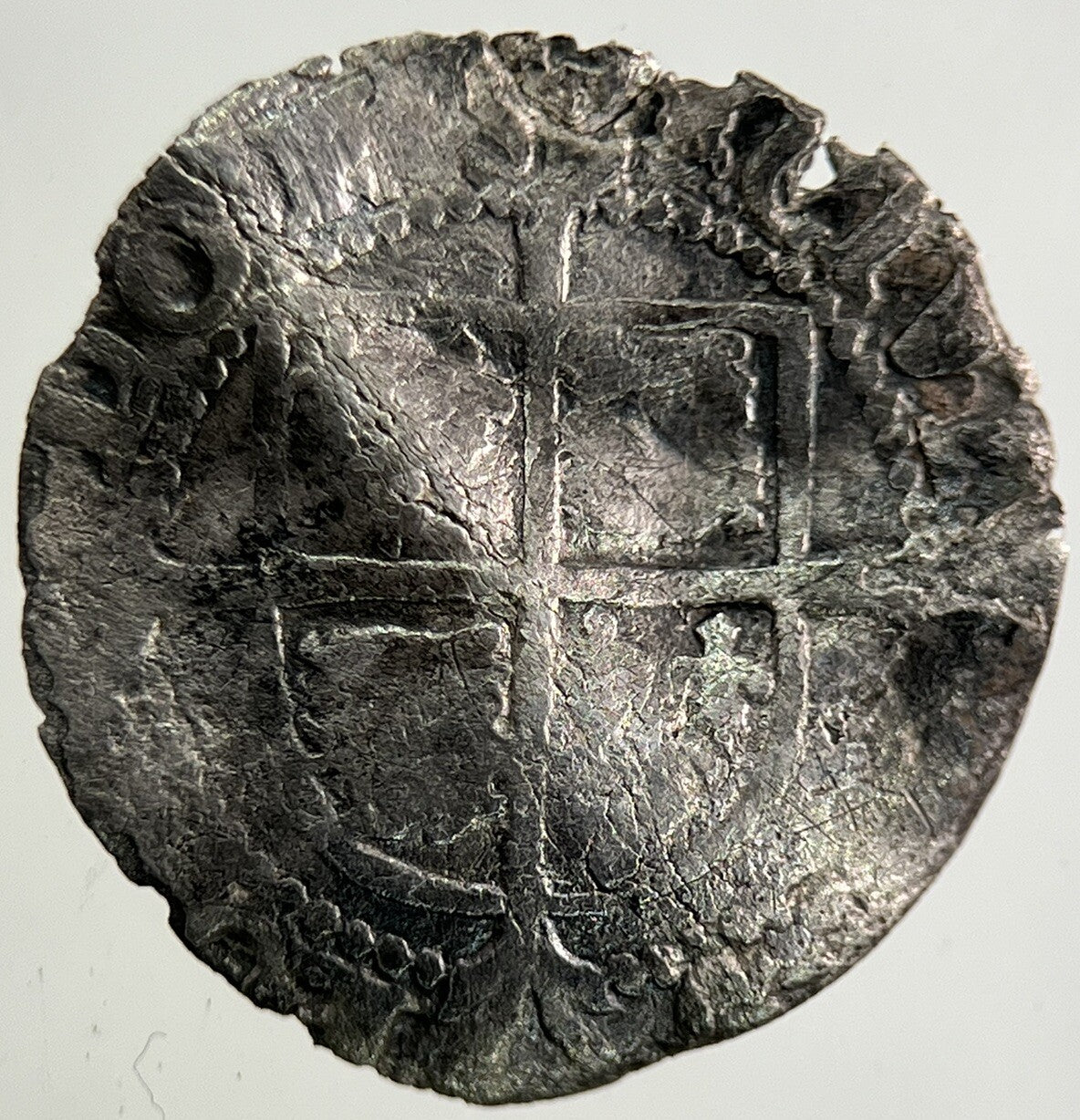 British Elizabeth I 1st Hammered Silver Half - Groat Coin | Collectable Grade