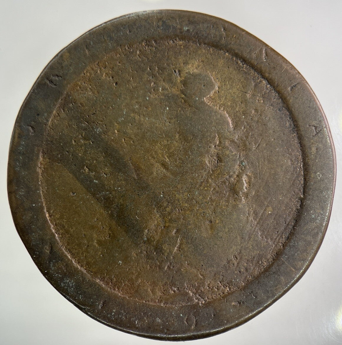 1797 George III 3rd Cartwheel One Penny Coin | Fair Grade