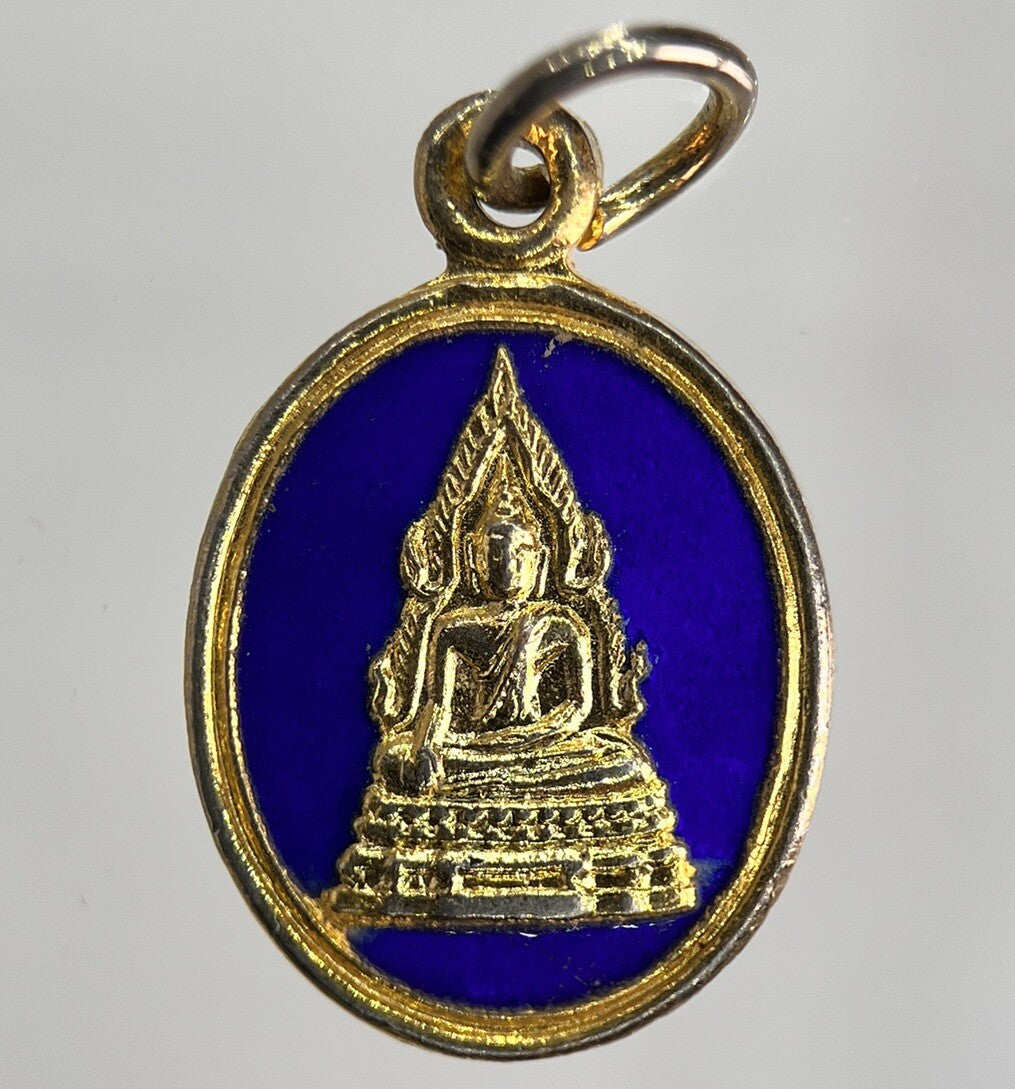 Thailand Old Buddha Necklace Charm Amulet | Height 1.5cm | Collectable Grade