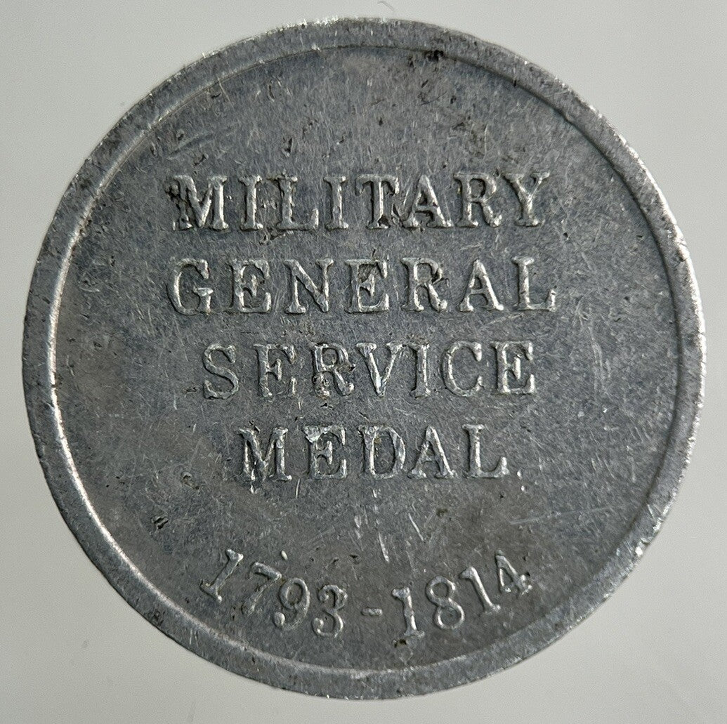 1793 - 1814 The British Army General Service Medal Token Coin | Collectable Grade