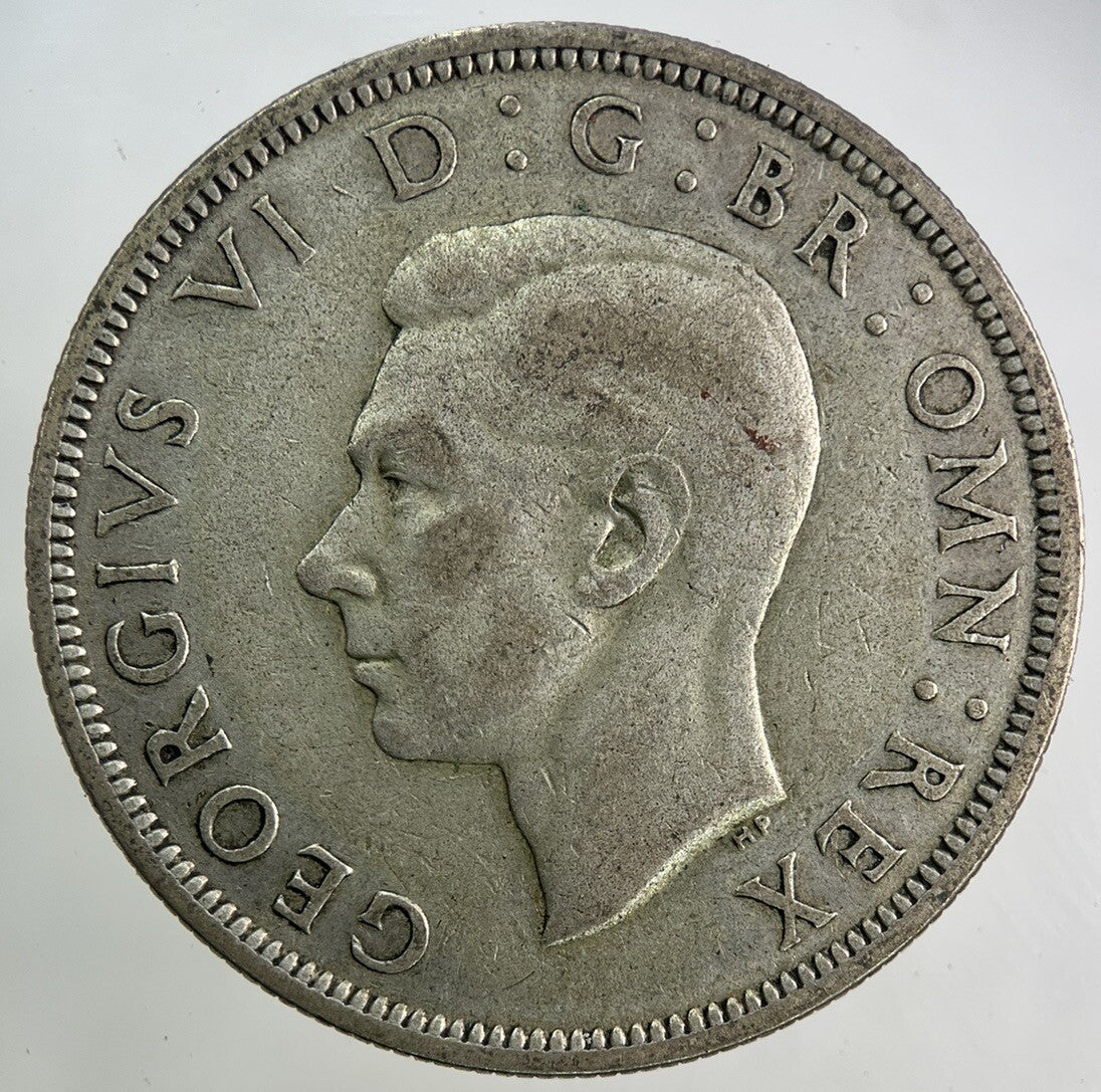 1946 George VI Half - Crown Silver Coin | Fine Collectable Grade