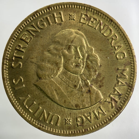 1961 South Africa 1 Cent Coin | Fine Collectable Grade