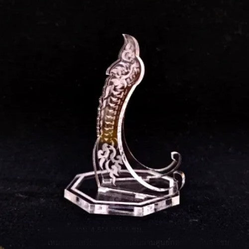 Clear Dragon 1oz Silver or Gold Coins / Amulet / Medal Display Stand
