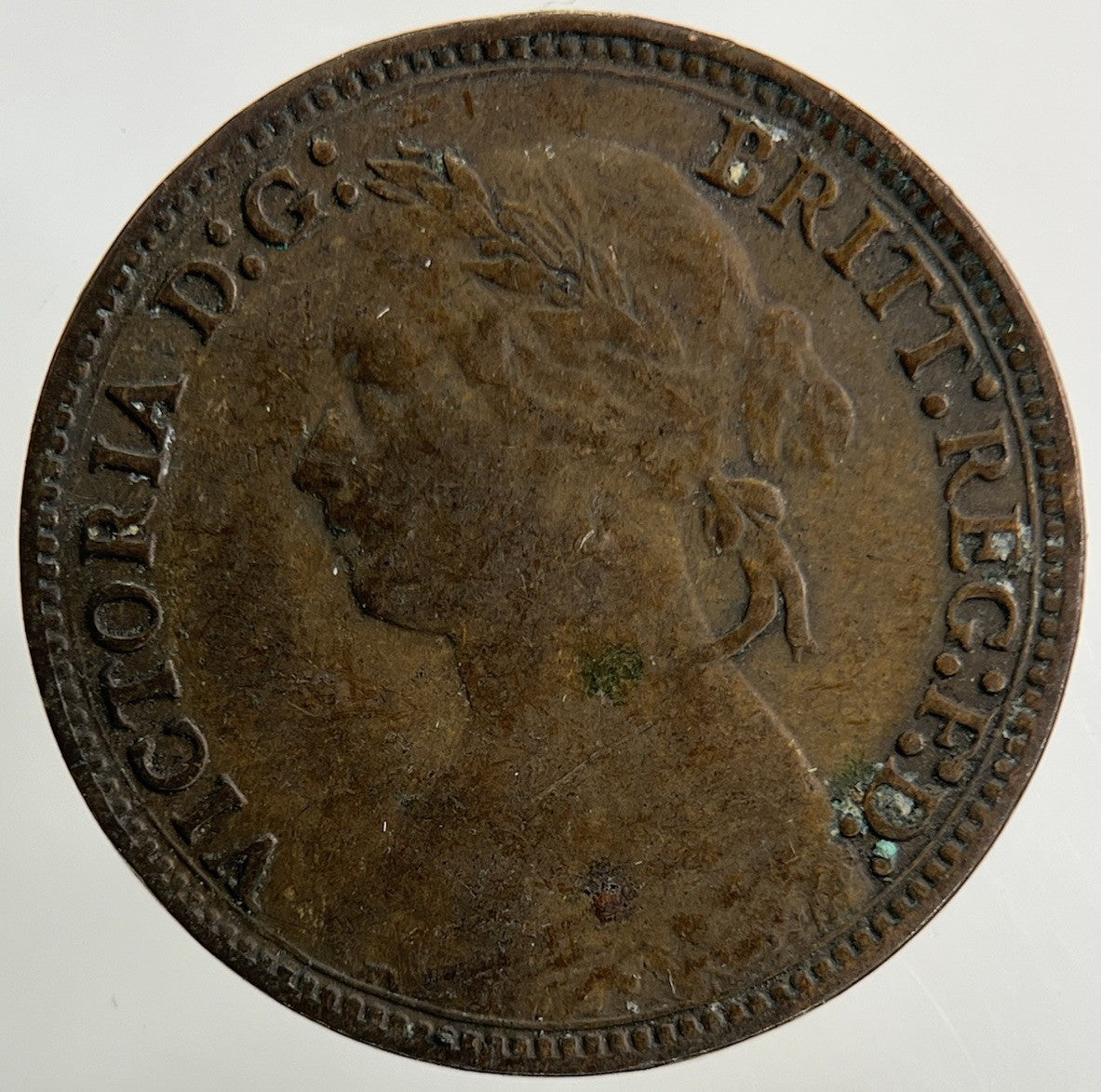 1878 Victoria Farthing Coin | Collectable Grade