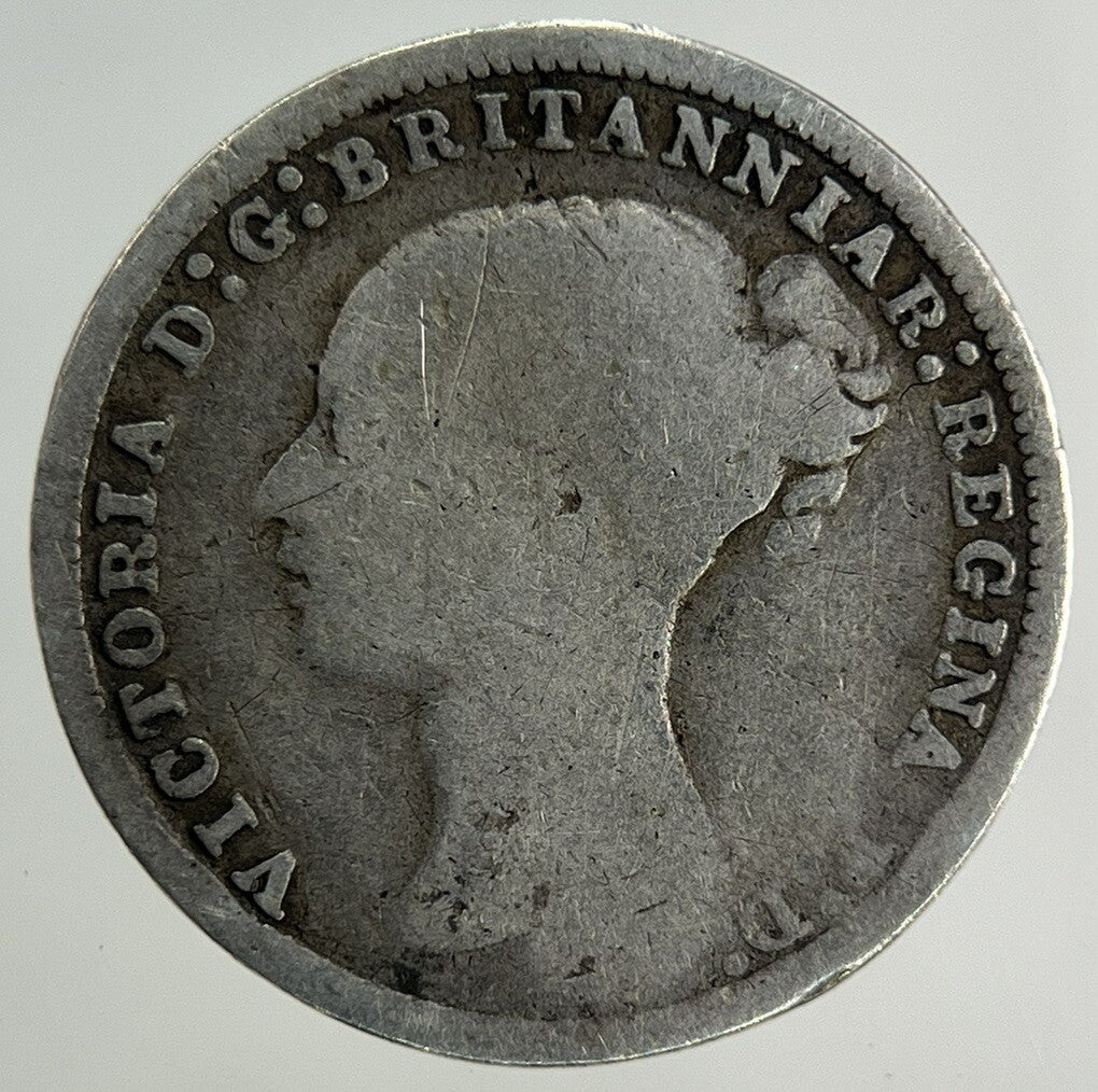 1878 Victoria Threepence Silver Coin | Collectable Grade