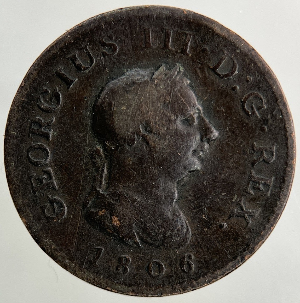 1806 George III 3rd Farthing Coin | Collectable Grade