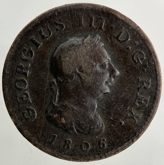 1806 George III 3rd Farthing Coin | Collectable Grade