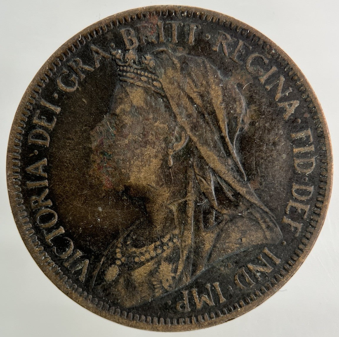 1901 Victoria Half - Penny Coin | Fine Collectable Grade
