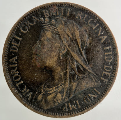 1901 Victoria Half - Penny Coin | Fine Collectable Grade